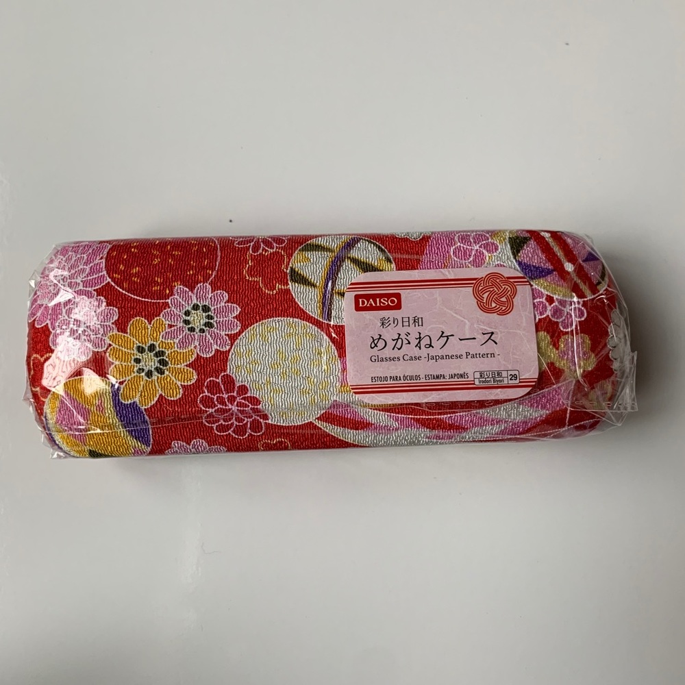 Japanese Flower Glasses Case